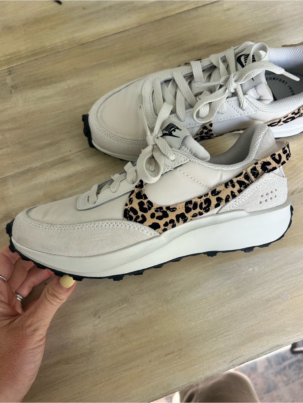 Nike Waffle Debute Leopard woman’s sneakers size 6 - Picture 10 of 15